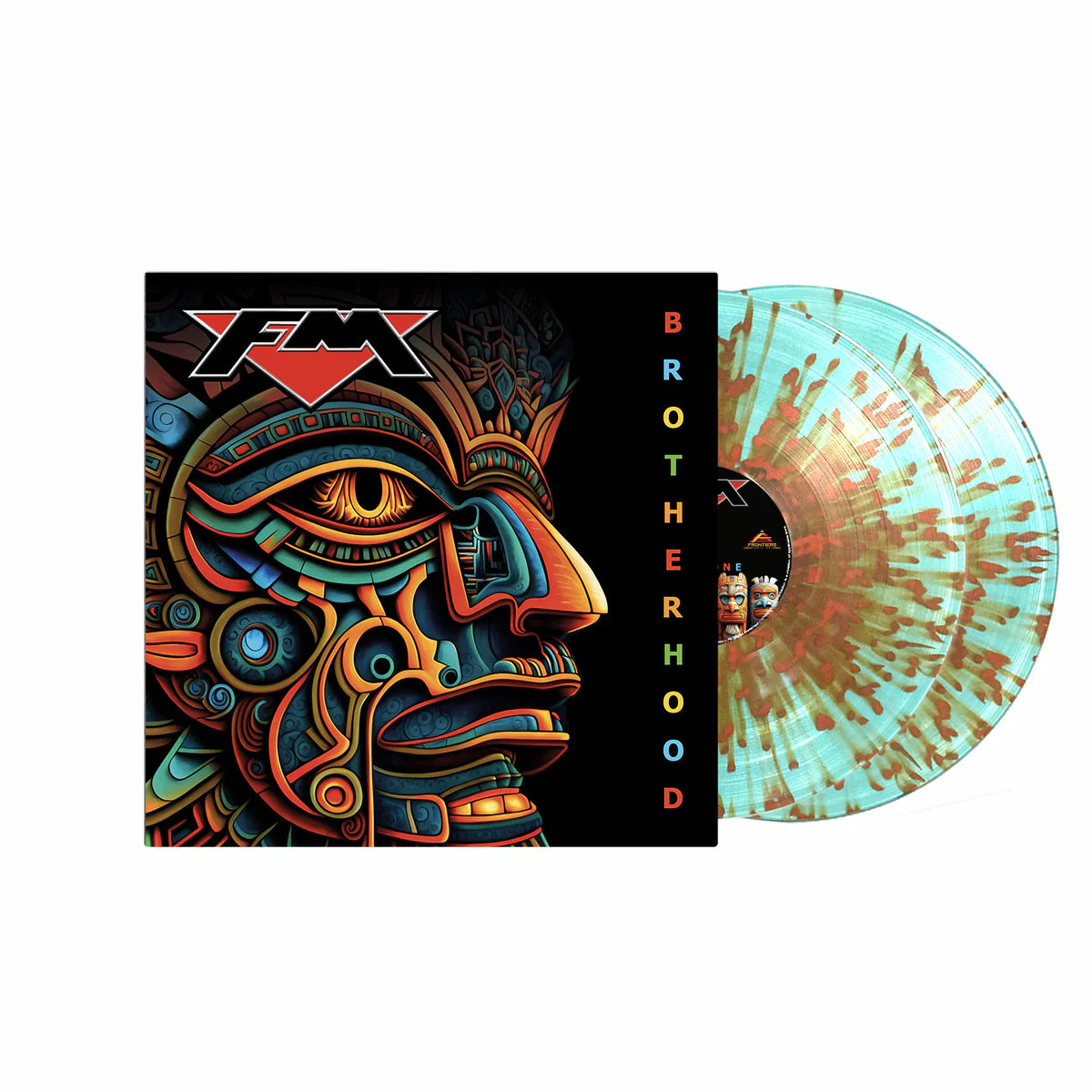 FM - Brotherhood - Blue w/ Orange Splatter 2LP