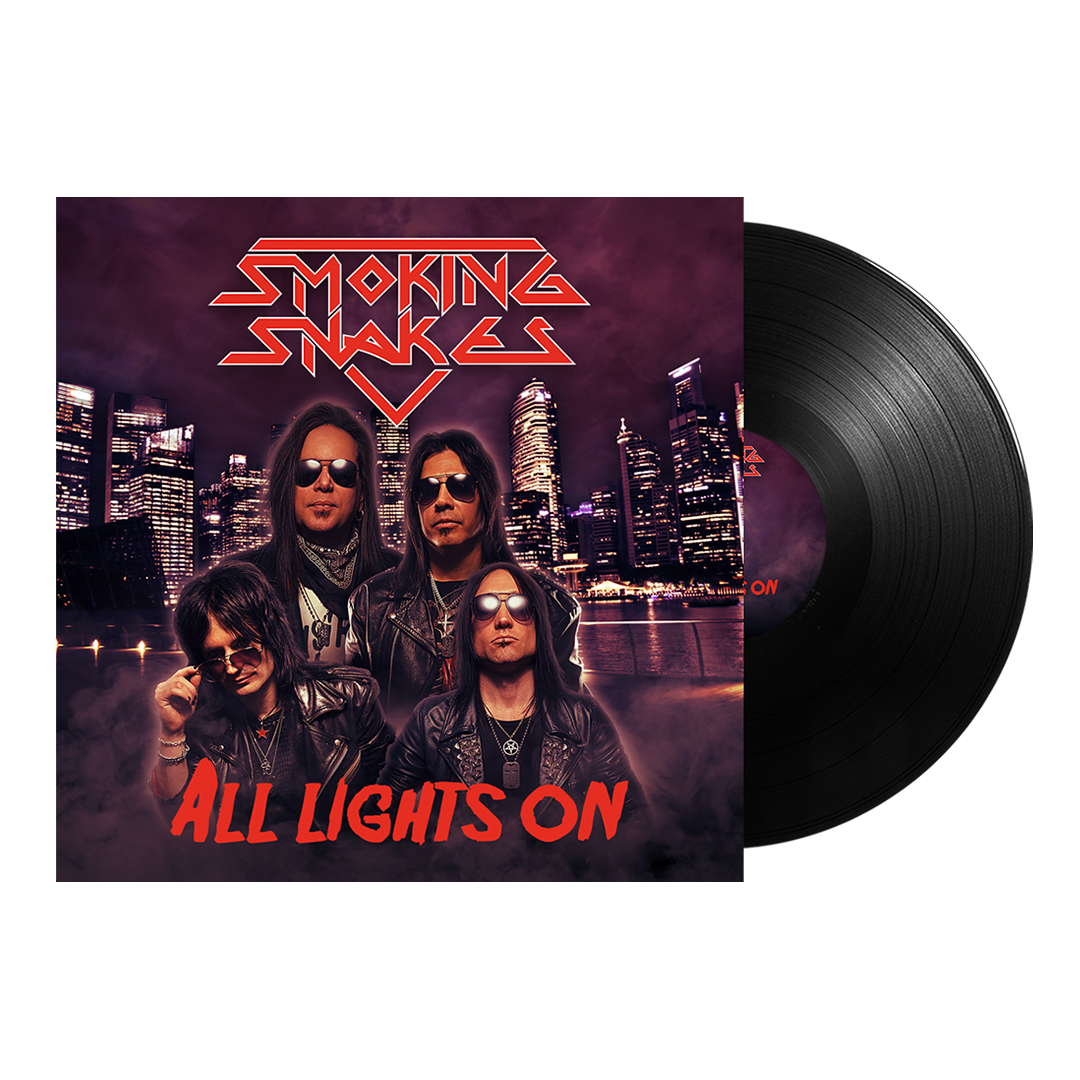 Smoking Snakes - All Lights On - Black LP