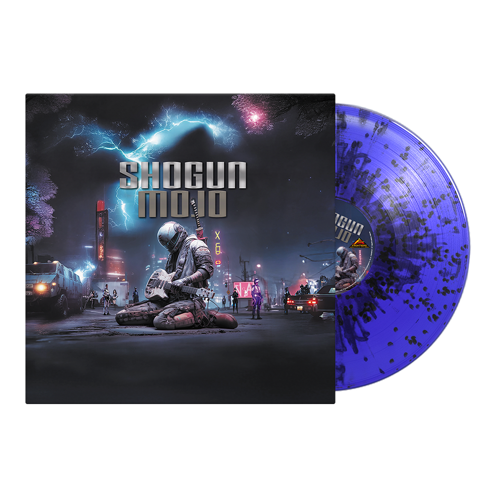 Shogun Mojo - Shogun Mojo - Blue Black Splatter LP