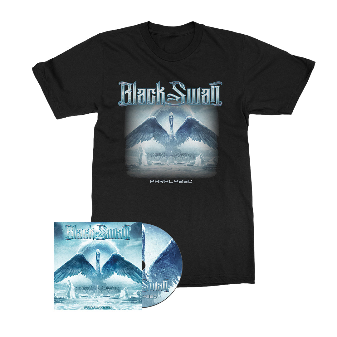 Black Swan - Paralyzed - CD Merch Bundle