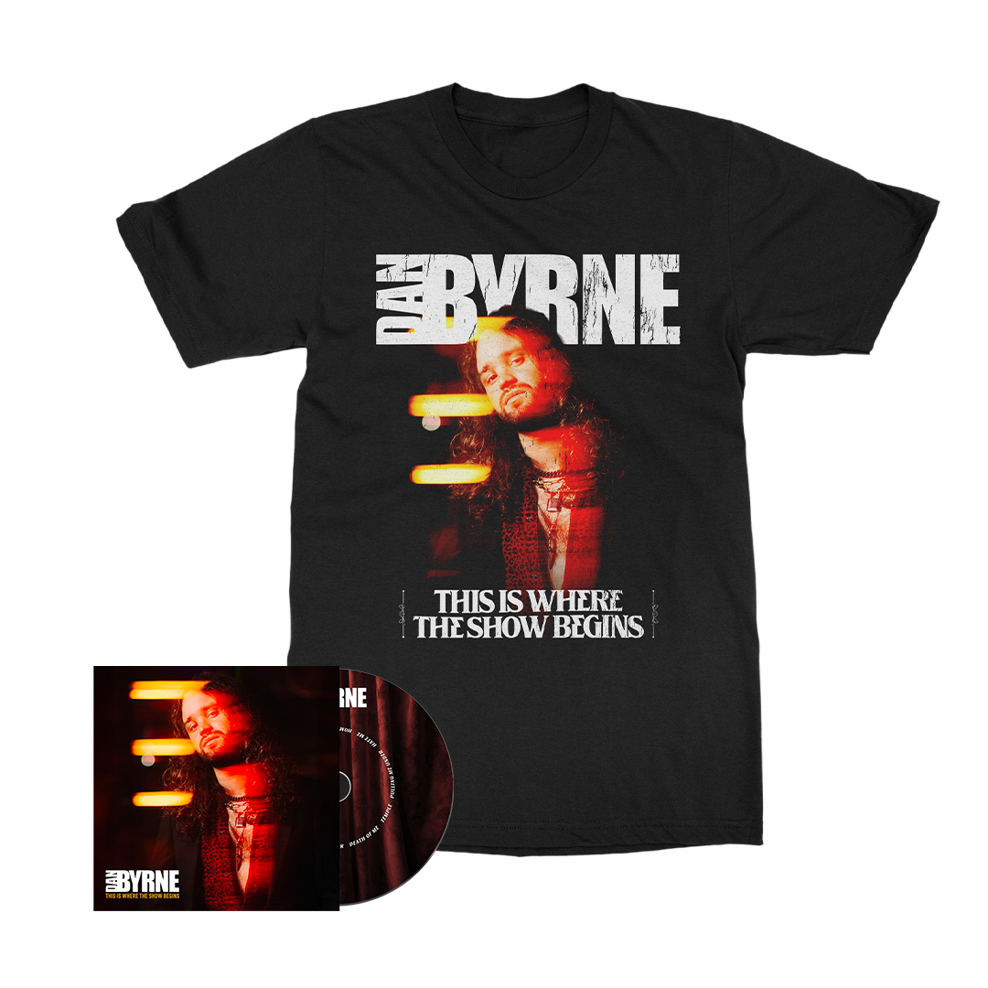 Dan Byrne - This Is Where The Show Begins - CD Merch Bundle