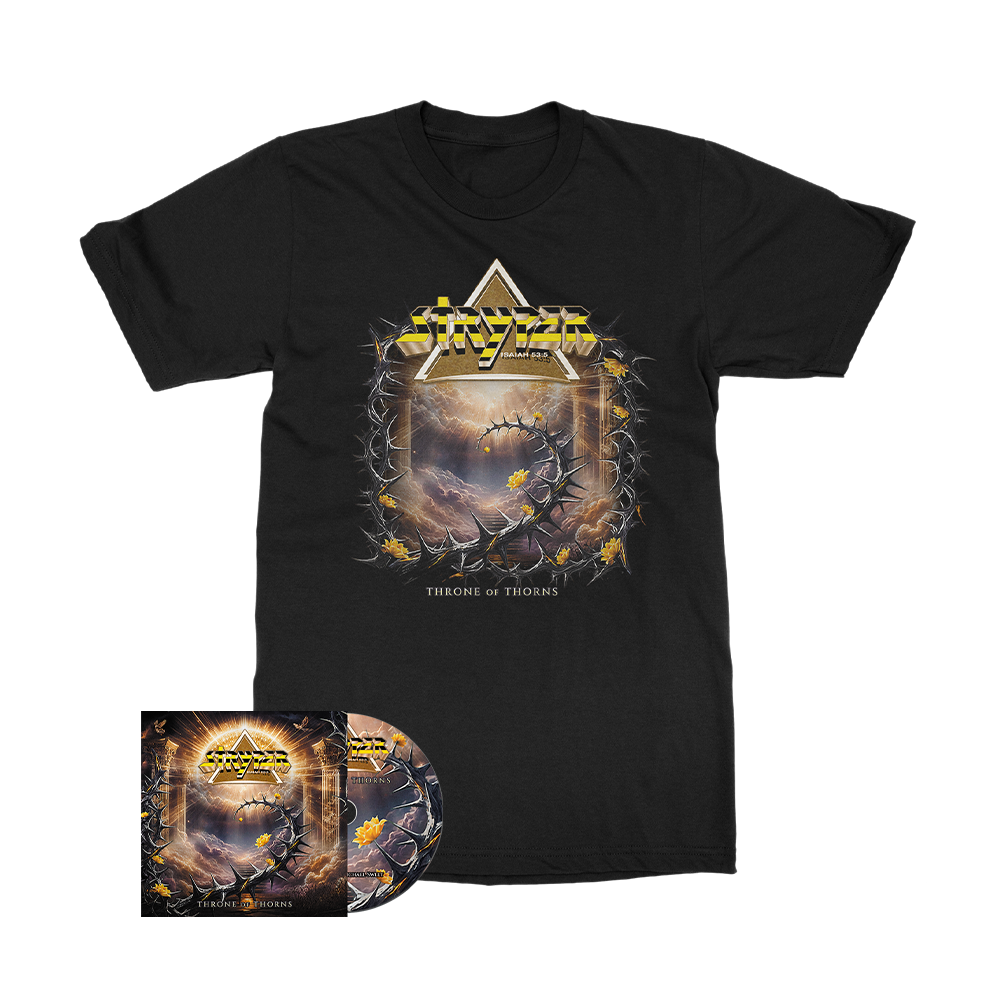 Stryper - Throne of Thorns - CD Merch Bundle
