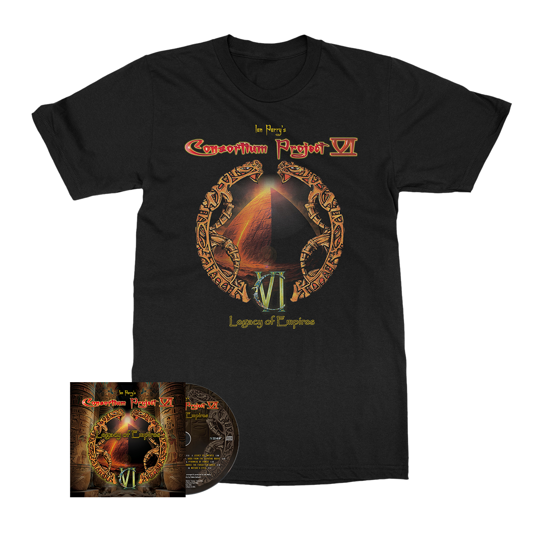Ian Parry Consortium Project VI - Legacy Of Empires - CD Merch Bundle
