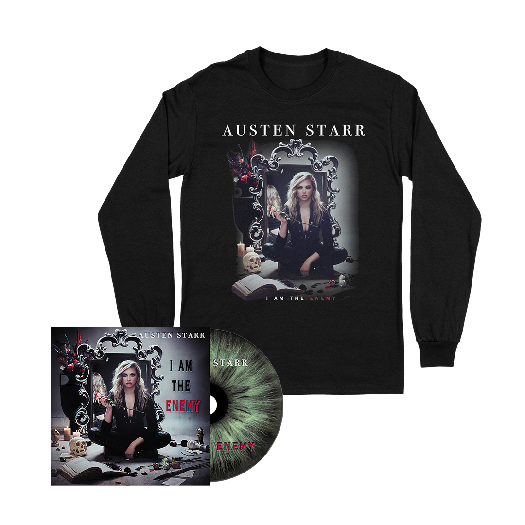 Austen Starr - I Am The Enemy - CD + Longsleeve