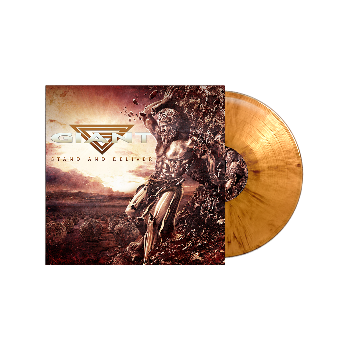 Giant - Stand and Deliver - Orange Marble LP