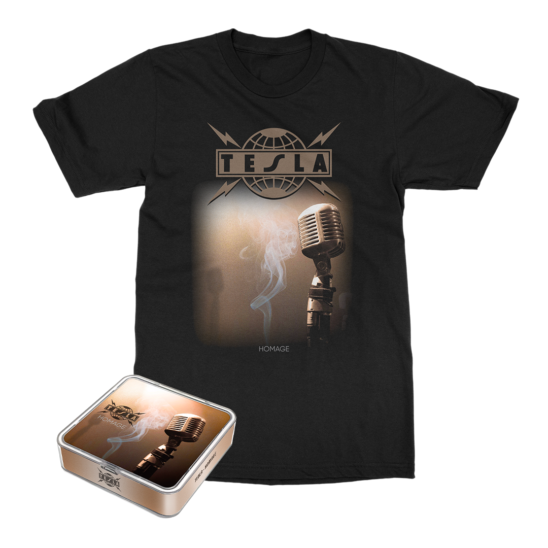Tesla - Homage - KiTalbum Merch Bundle