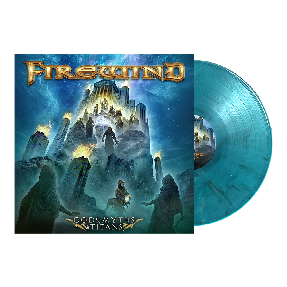 Firewind - Gods, Myths and Titans - Opa Teal Marble LP