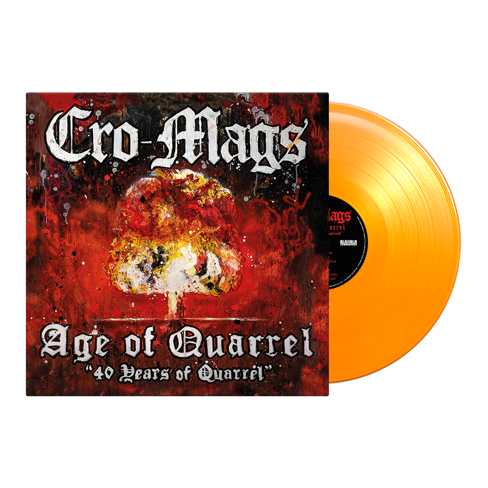 Cro-Mags - Age of Quarrel - 40 Years of Quarrel - Orange Fluo LP