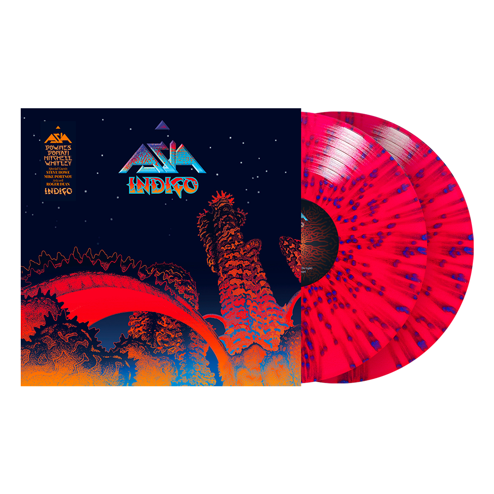 Asia - Indigo - Red Blue Splatter 2LP