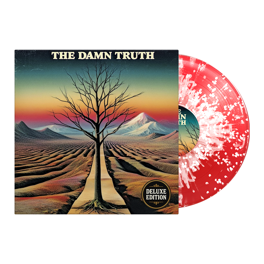 The Damn Truth - The Damn Truth - Red White Splatter LP
