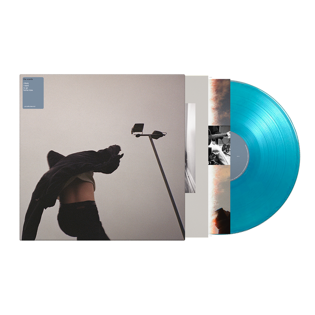 The XCERTS - i think i want to go home now. - Tiffany Blue LP