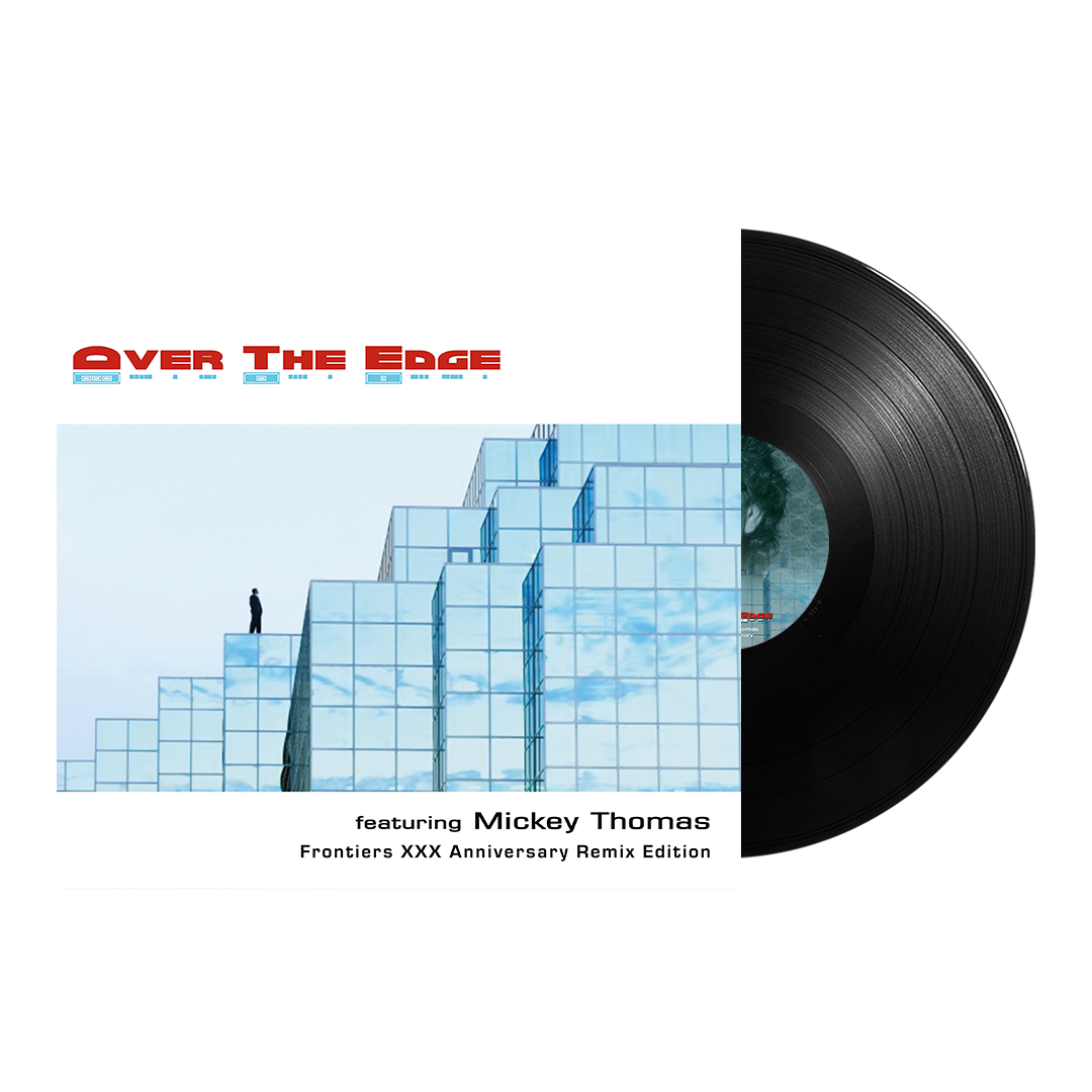 Over The Edge ft. Mickey Thomas - Over The Edge (Frontiers XXX Anniversary Remix Edition) - Black LP