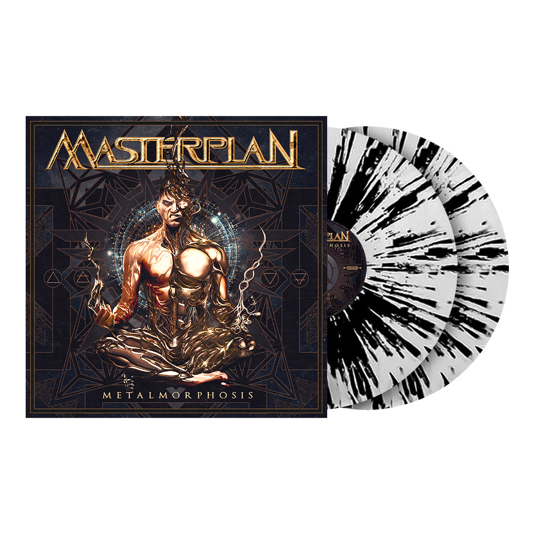 Masterplan - Metalmorphosis - White / Black Splatter LP