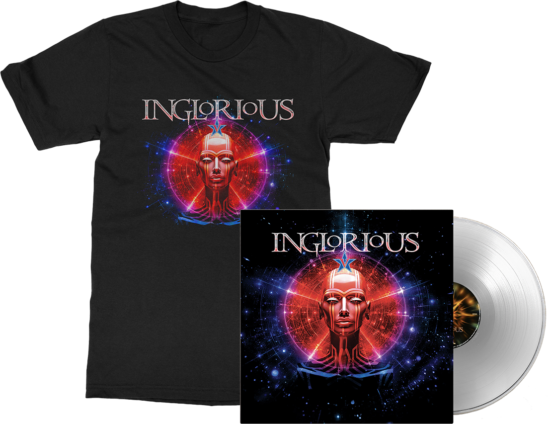 Inglorious - V - Crystal LP + T-Shirt