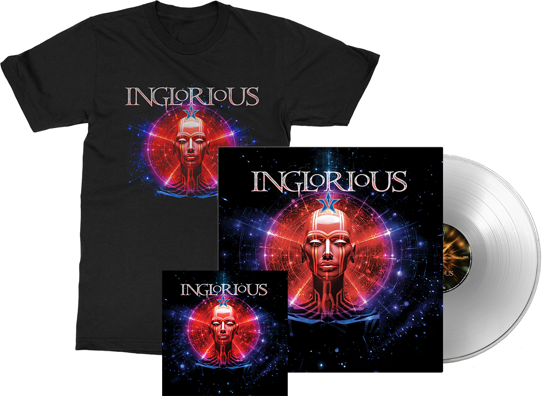 Inglorious - V - Crystal LP + CD + T-Shirt