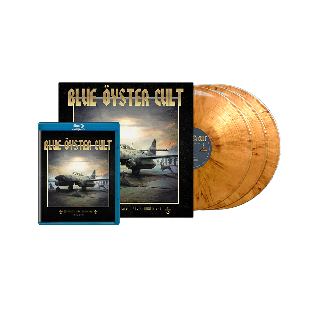 Blue Oyster Cult - 50th Anniversary Live - Third Night - BluRay + 3LP (Orange Marble)