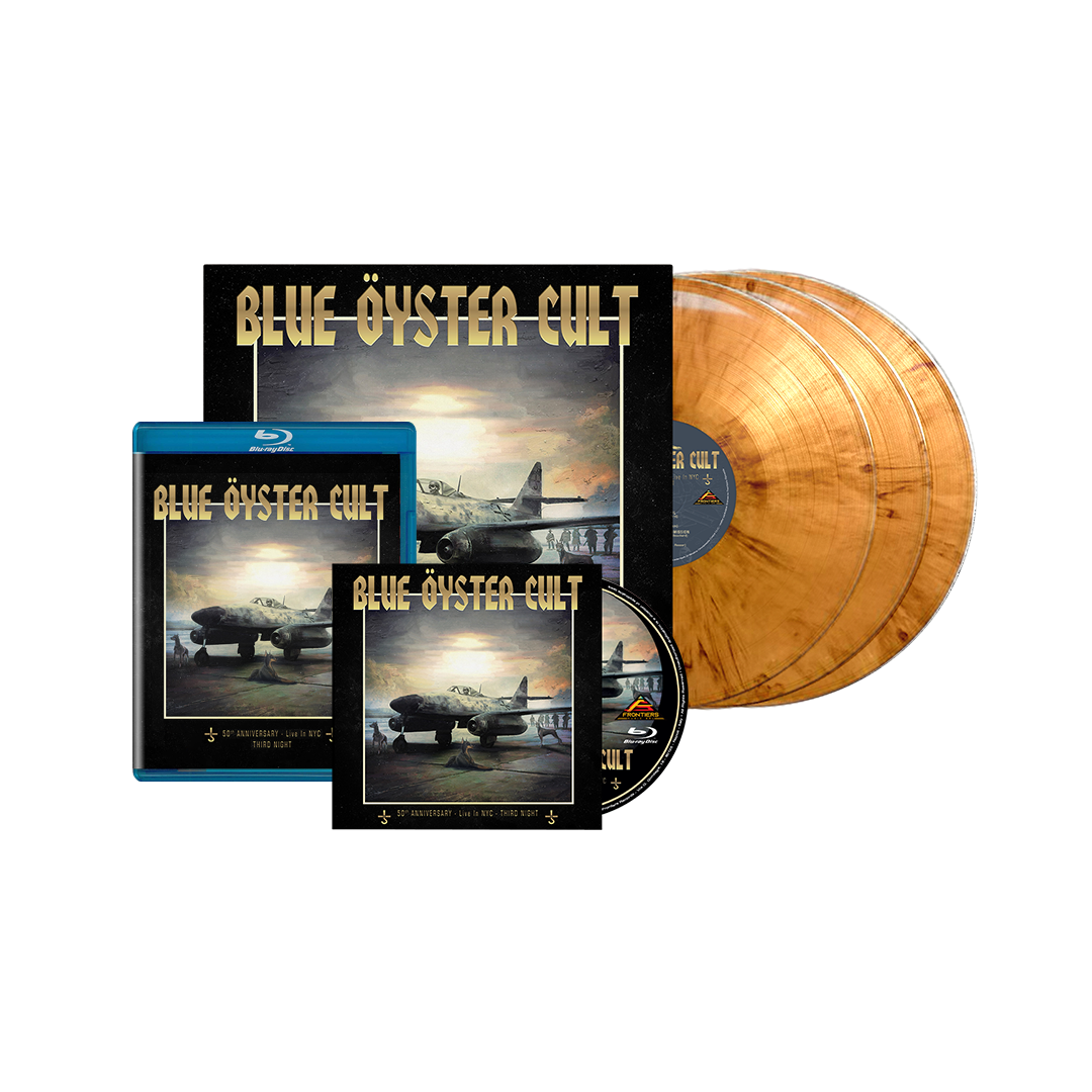Blue Oyster Cult - 50th Anniversary Live - Third Night - 2CD/DVD + BluRay + 3LP (Orange Marble)