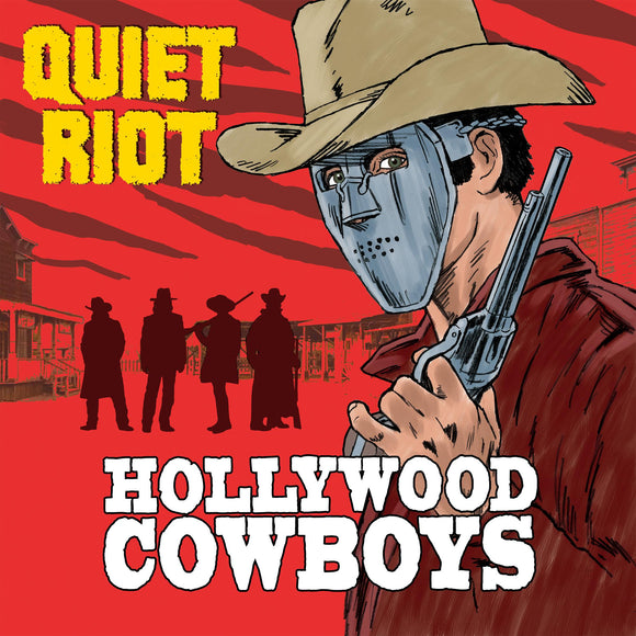QUIET RIOT - Hollywood Cowboys - Yellow LP
