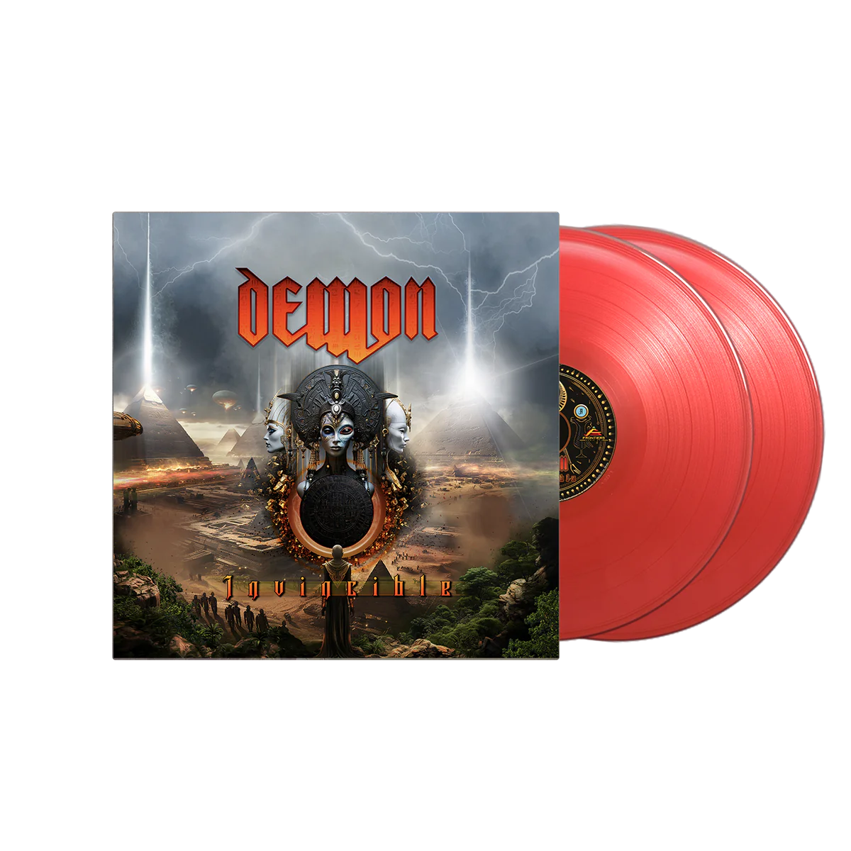 Demon - Invincible - Red Vinyl LP