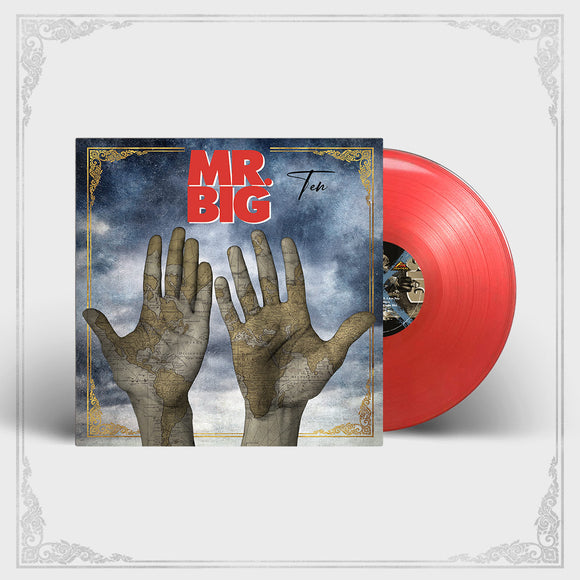 MR. BIG - Ten - Transparent Red Vinyl LP
