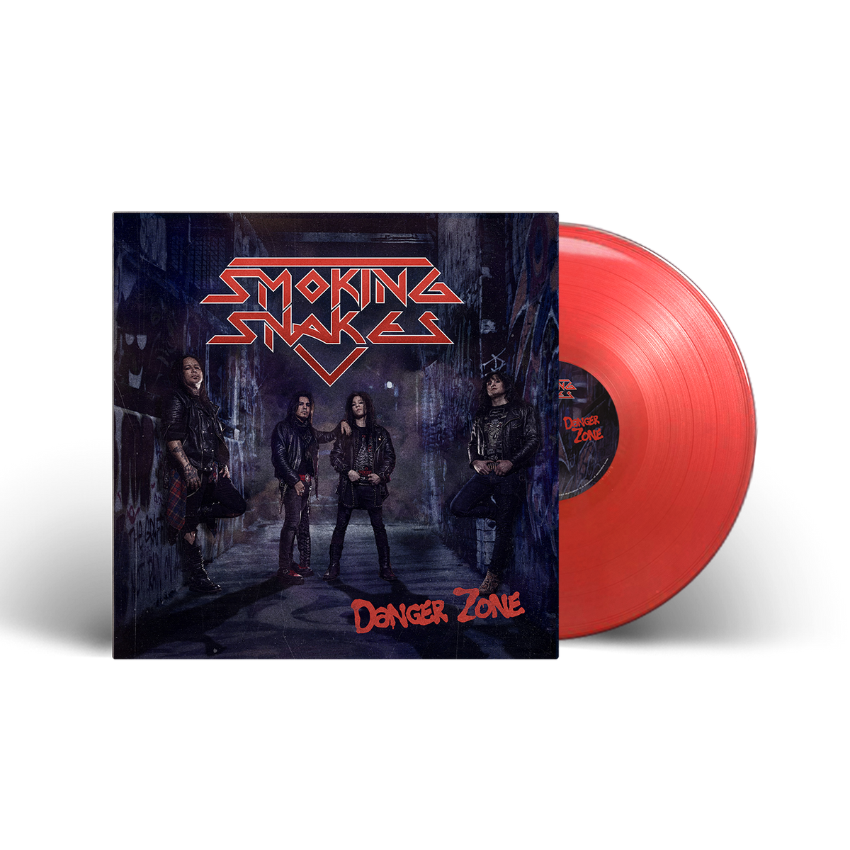 SMOKING SNAKES - Danger Zone - Red LP