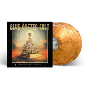 Blue Öyster Cult 50th Anniversary Live: 2nd Night - Orange Marble Vinyl 3LP