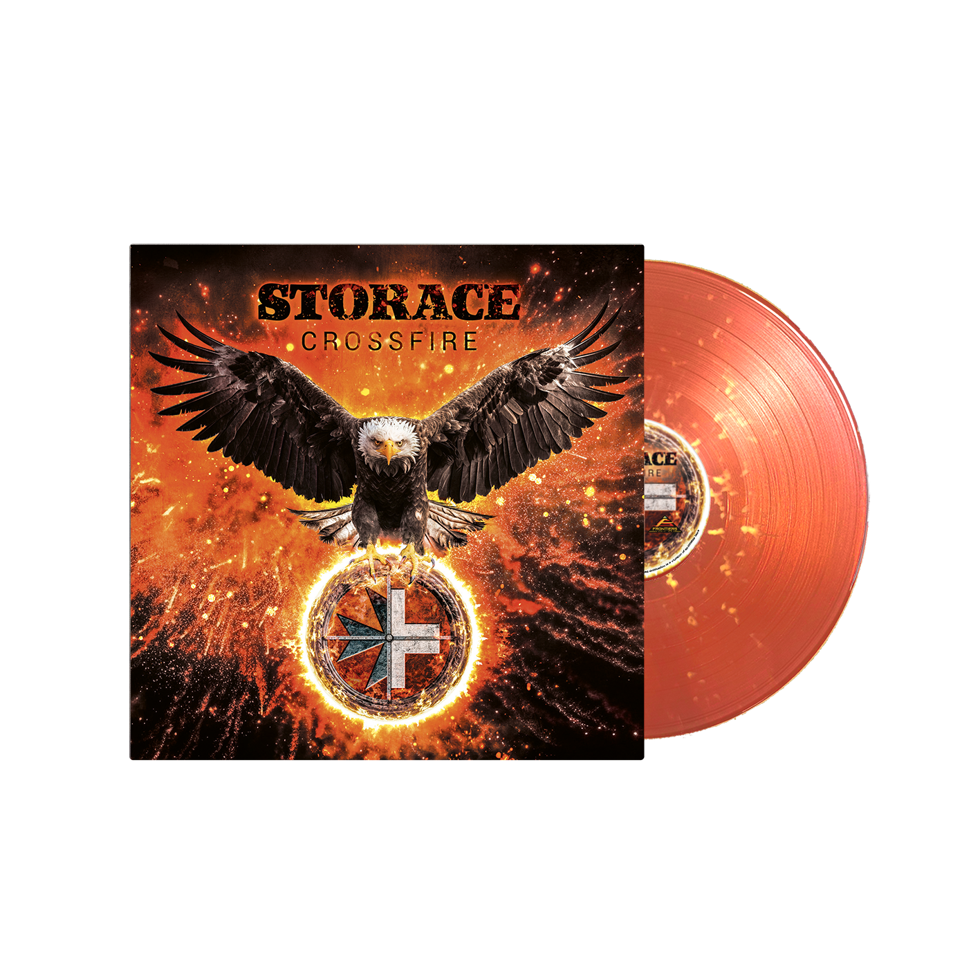 Storace - Crossfire - Red/Yellow Splatter Vinyl LP