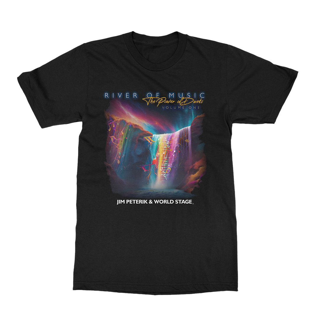 Jim Peterik & World Stage - The Power Of Duets - Vol 1 - T-Shirt