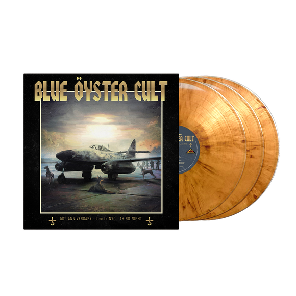 Blue Oyster Cult - 50th Anniversary Live - Third Night - Orange Marble 3LP