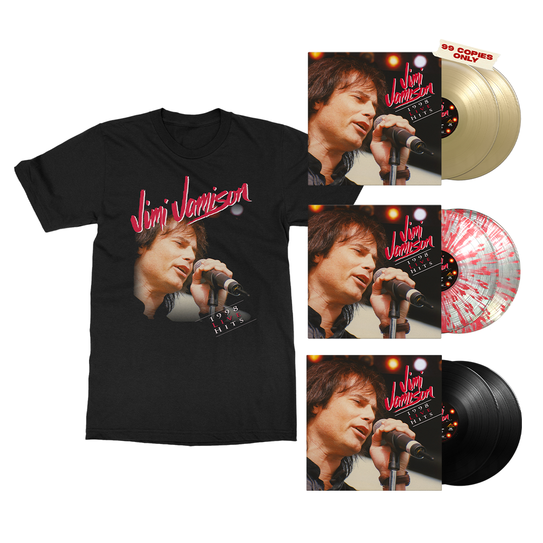 Jimi Jamison - 1998 Live Hits - All Vinyl Merch Bundle