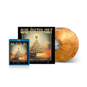 Blue Öyster Cult - 50th Anniversary Live: 2nd Night BLURAY + 3LP (ORANGE MARBLE) Bundle