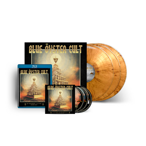 Blue Öyster Cult - 50th Anniversary Live: 2nd Night 2CD/DVD + BLURAY + 3LP (ORANGE MARBLE) Bundle