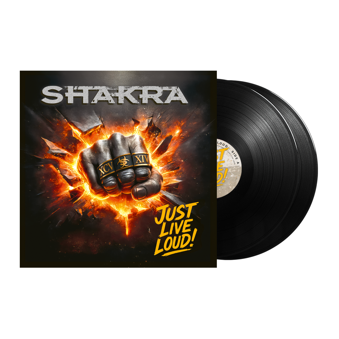 Shakra - Just Live Loud! - Black 2LP