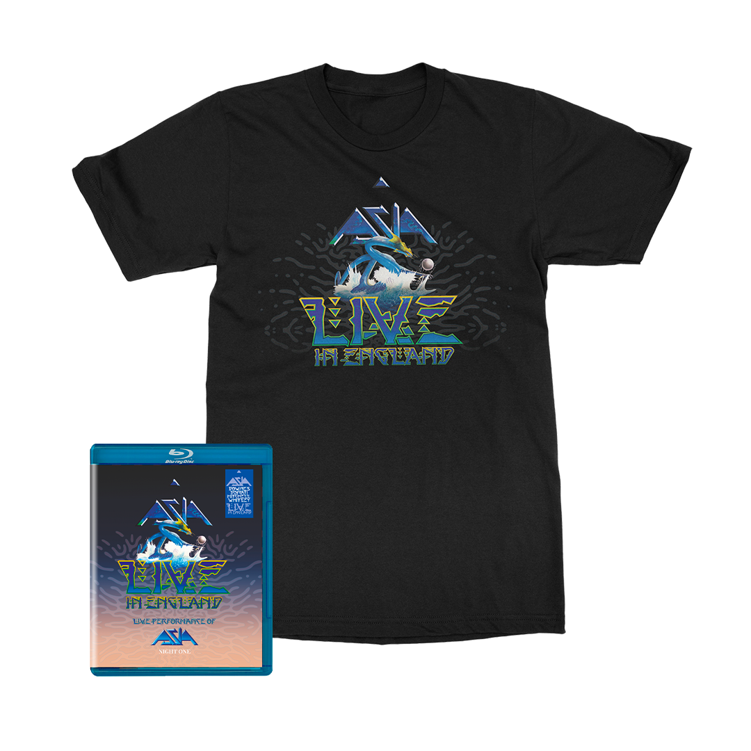 Asia - Live In England - Blu Ray Merch Bundle