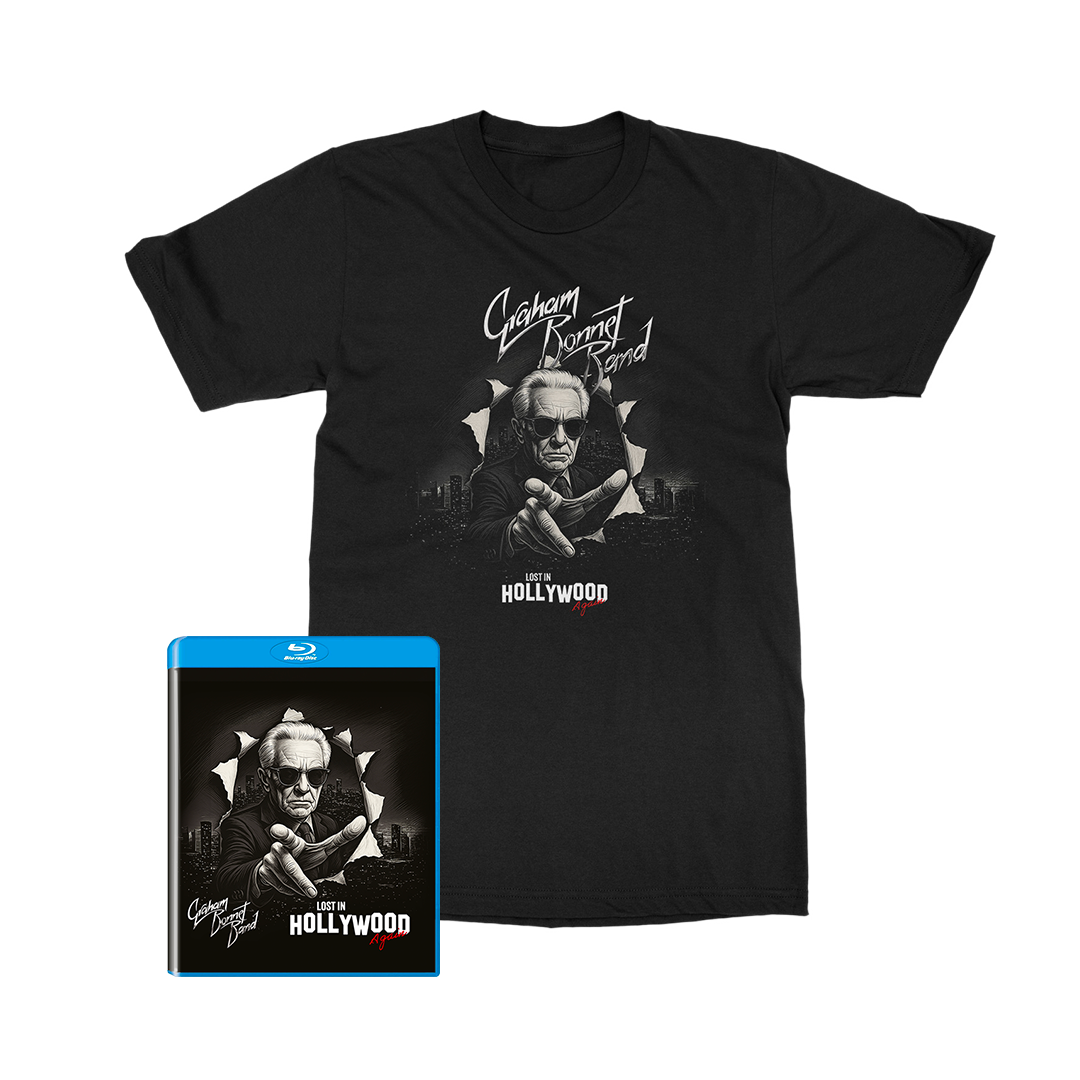 Graham Bonnet Band - Lost In Hollywood Again (Live) - Blu Ray + Tee