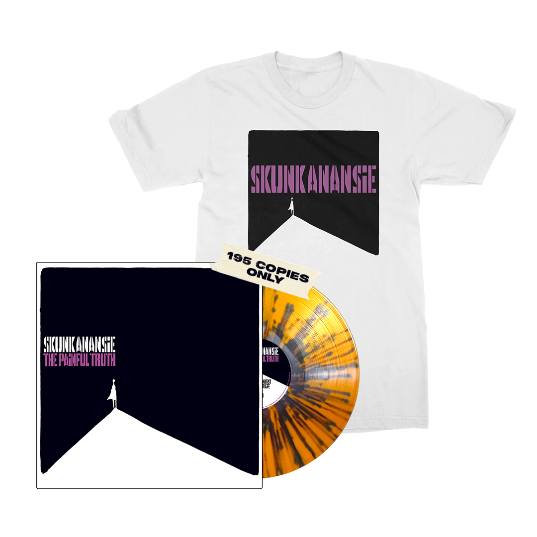 Skunk Anansie - The Painful Truth - 1LP Orange w/ Black Splatter + White T-Shirt