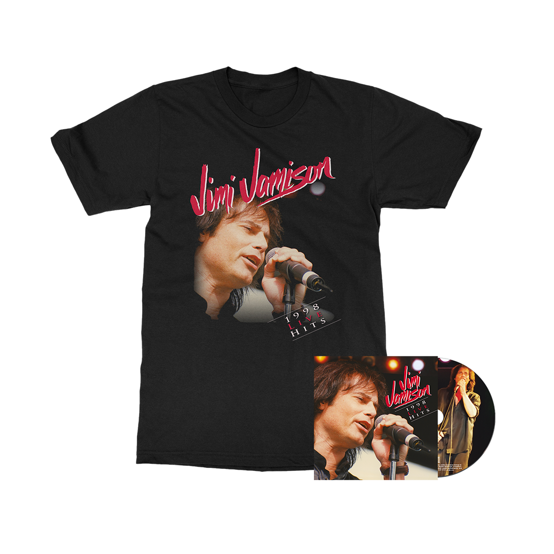 Jimi Jamison - 1998 Live Hits - CD Merch Bundle