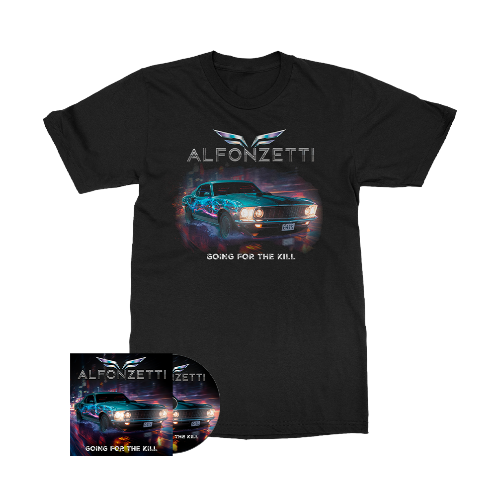 Alfonzetti - Going For The Kill - CD Merch Bundle
