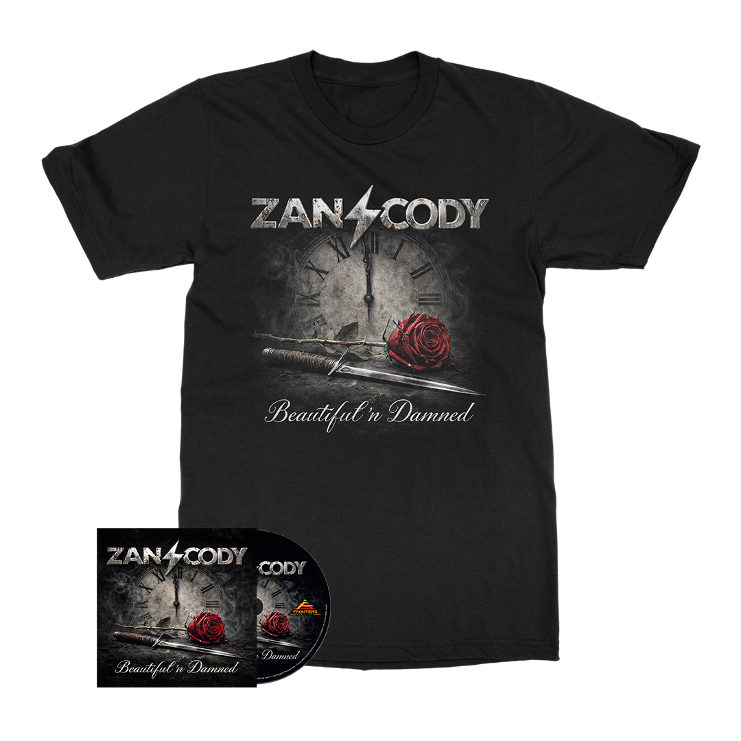 Zan Cody - Beautiful 'N Damned - CD Merch Bundle
