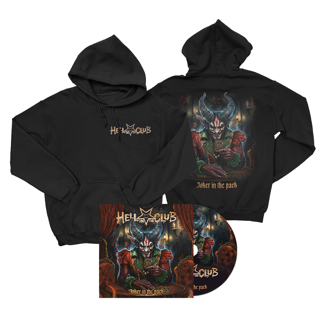 Hell In the Club - Joker In The Pack - CD + Hoodie