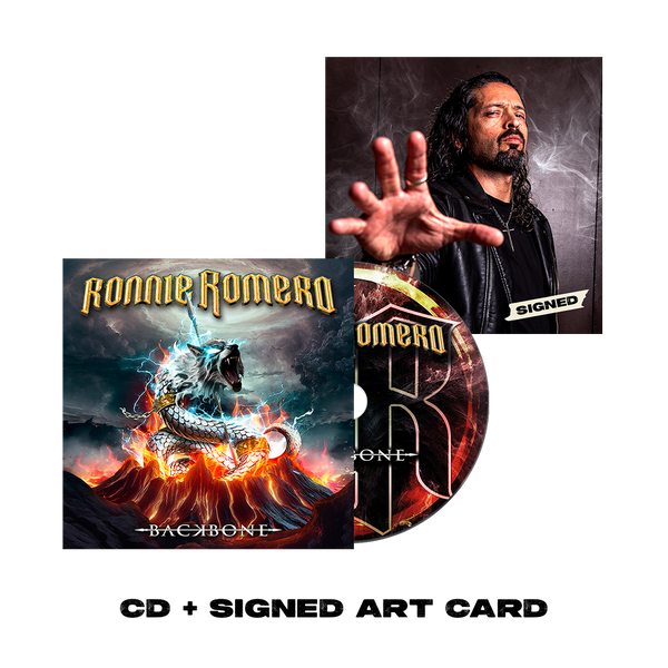 Ronnie Romero - Backbone - CD + Signed Art Card