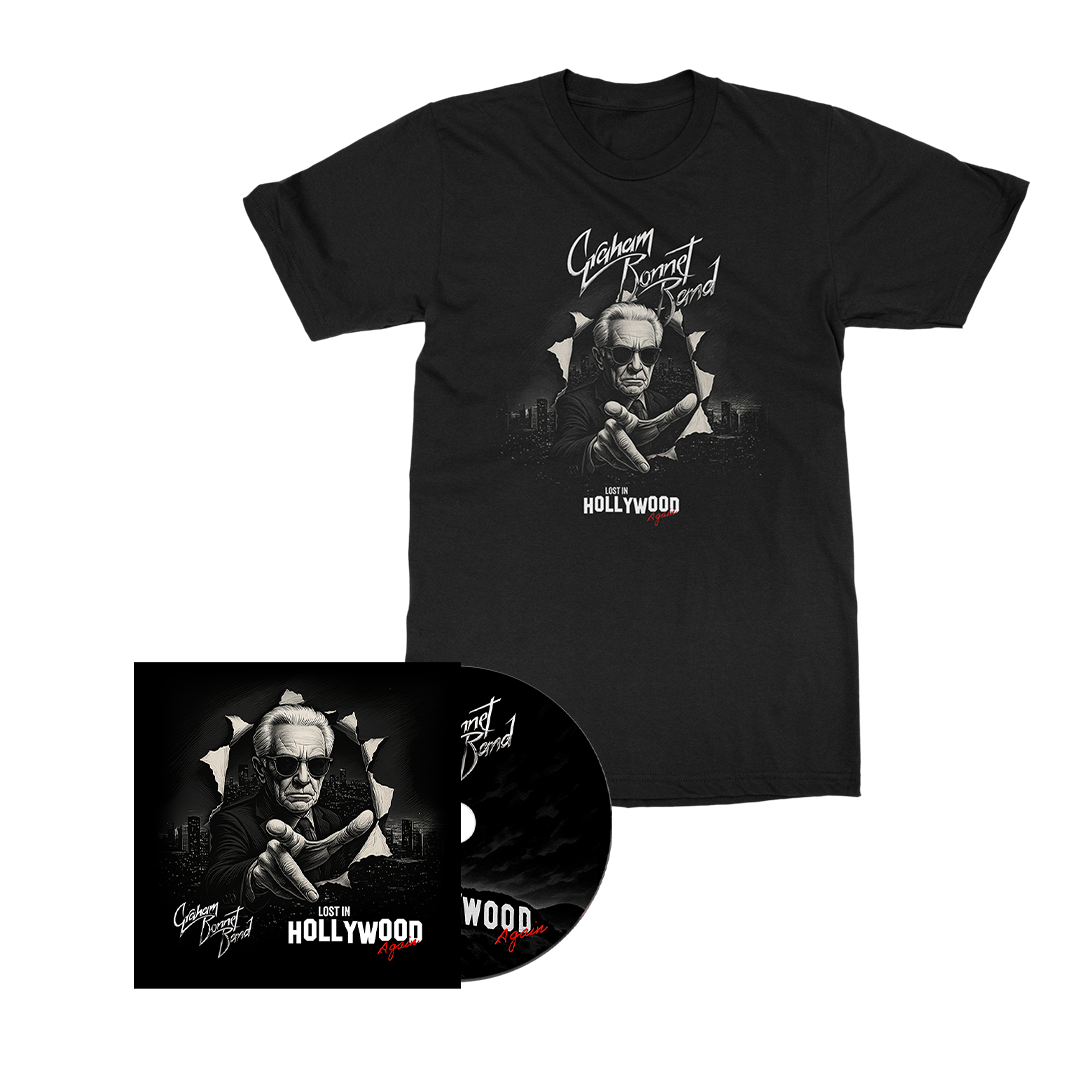 Graham Bonnet Band - Lost In Hollywood Again (Live) - CD/DVD+Tee