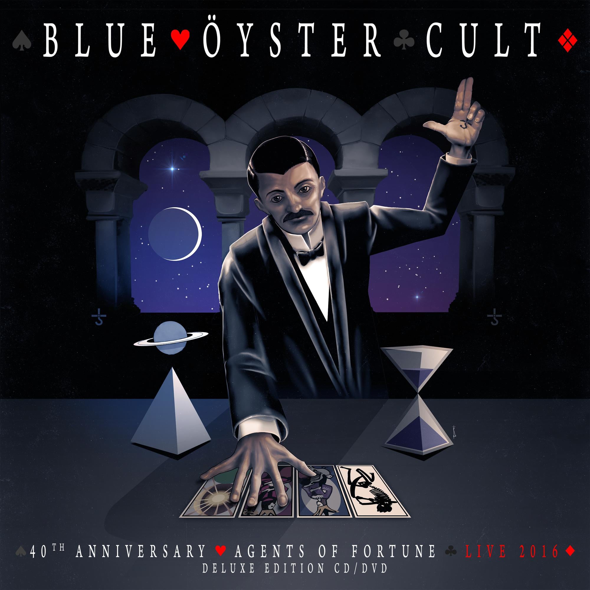 Blue Öyster Cult - 40th Anniversary - Agents Of Fortune - Live 2016 - CD + DVD