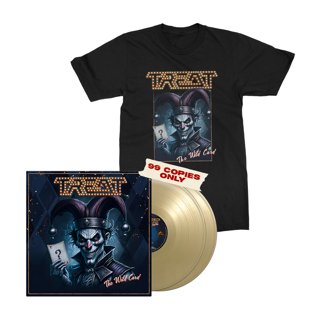 Treat - The Wild Card - Gold Vinyl Merch Bundle