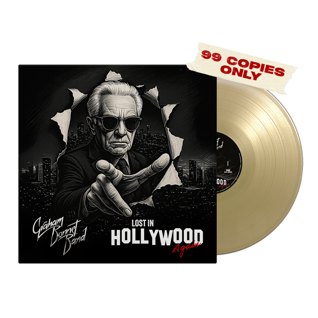 Graham Bonnet Band - Lost In Hollywood Again (Live) - 2LP Gold Vinyl - 99 only