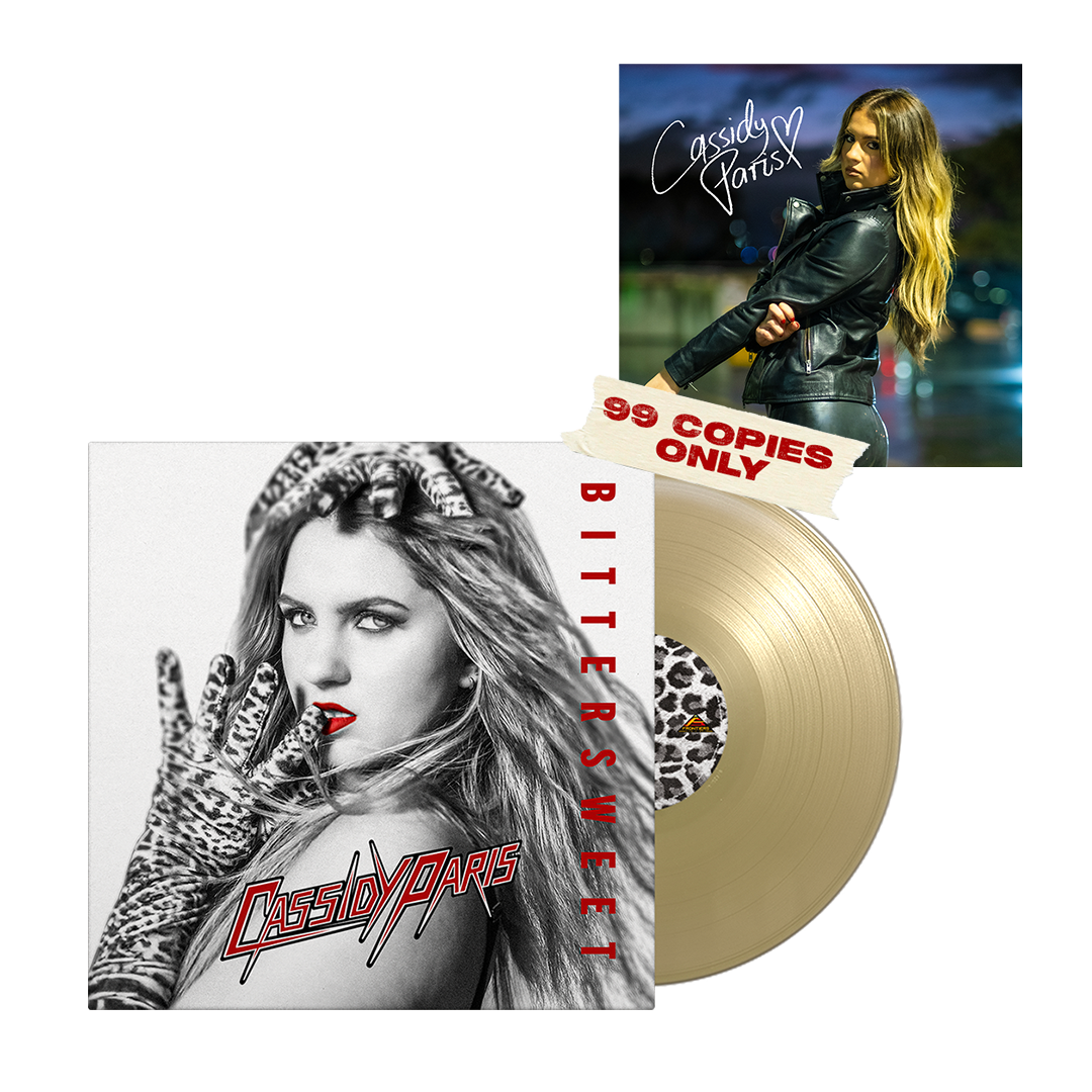 Cassidy Paris - Bittersweet - Gold Vinyl + Signed Art Card