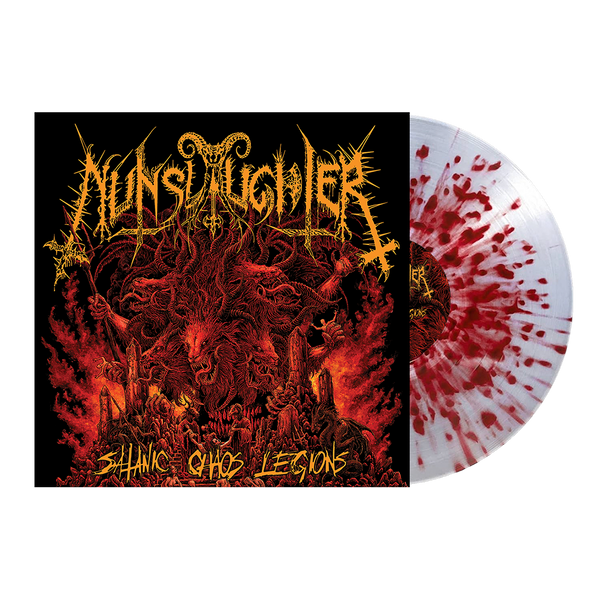 Nunslaughter - Satanic Chaos Legions- Jesus Fucking Dies' Clear with R