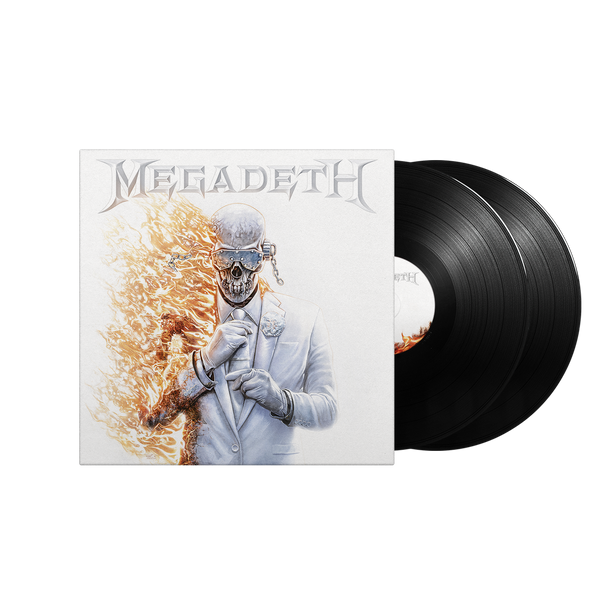 megadeth レコード Megadeth Black Ice, Bone & Red Tri-Coloured Double LP – Rude