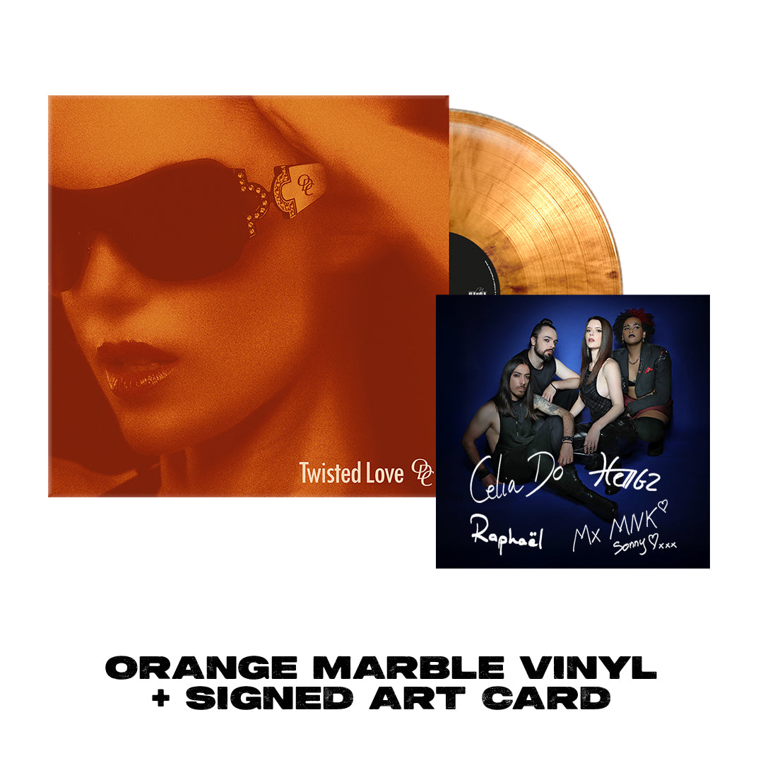 ODC - Twisted Love - Orange Marble Vinyl + Signed Art Card
