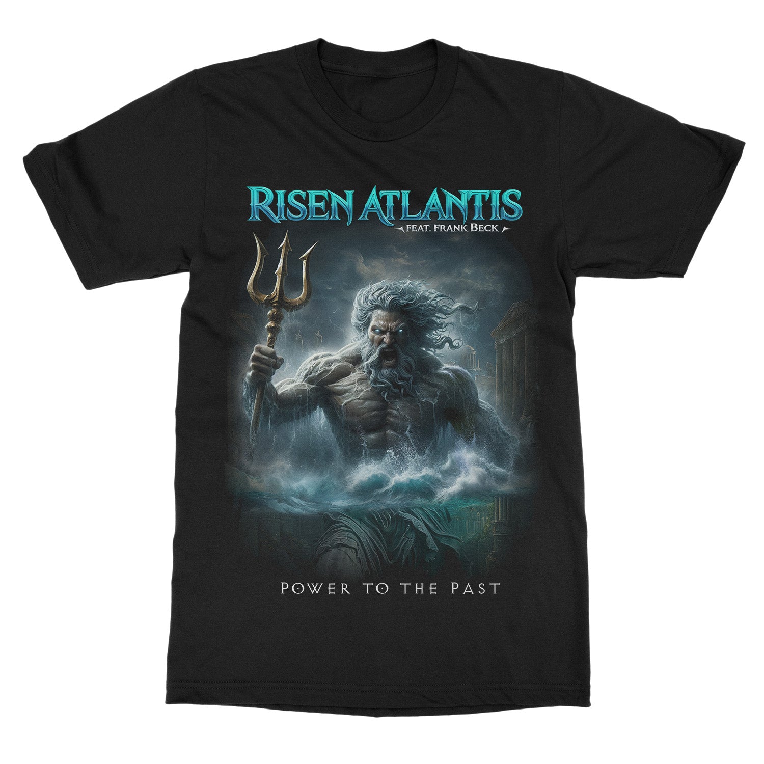 Risen Atlantis ft Frank Beck -  Power To The Past - T-Shirt